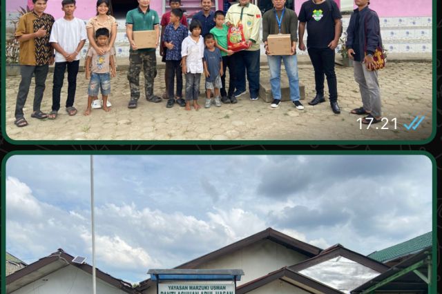 Tingkatkan moderasi beragama, Pemuda Katolik - Gusdurian Peduli  dan komunitas salurkan donasi ke Panti Asuhan lintas agama dan pesantren.